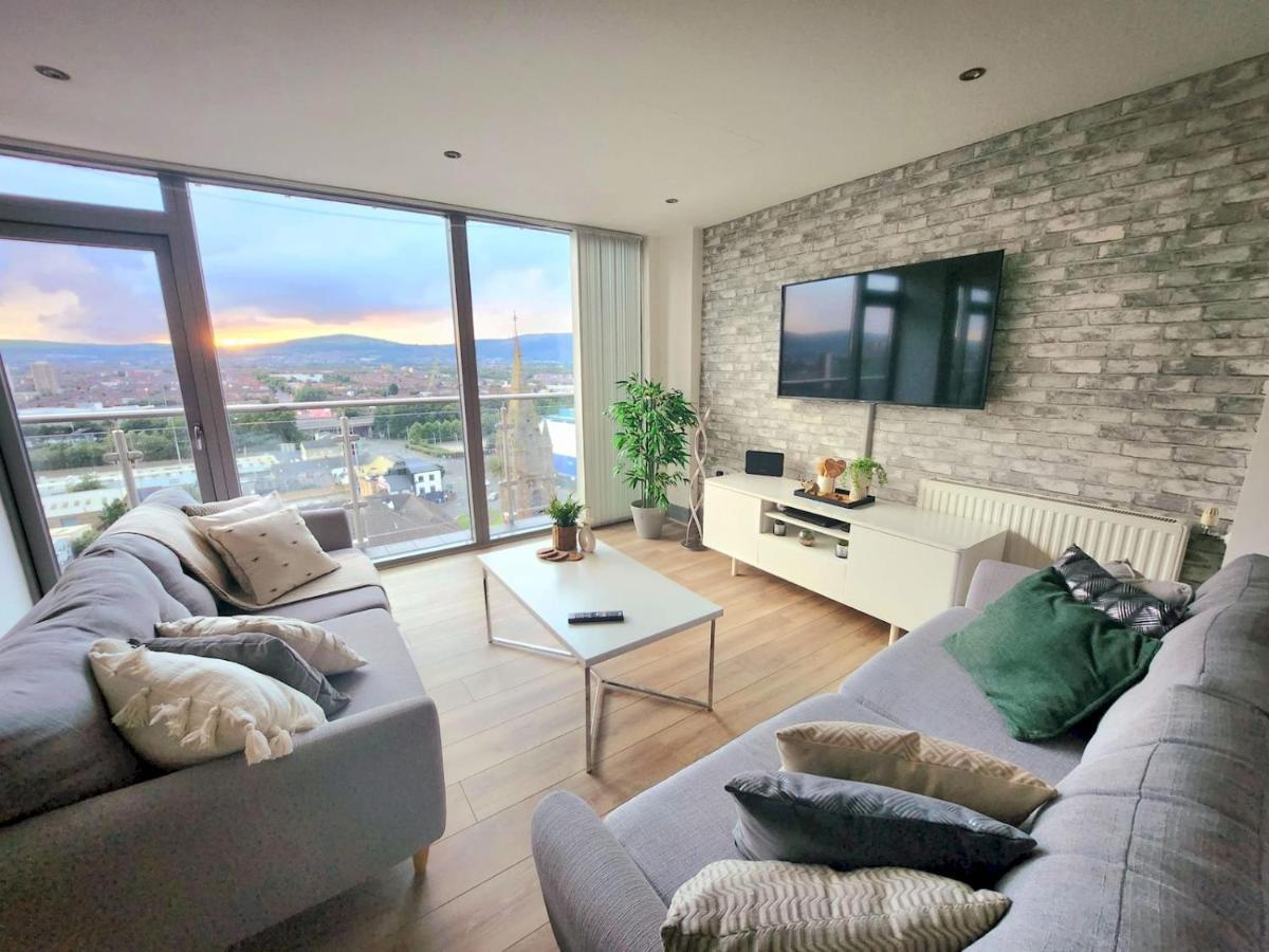 Pass The Keys Stunning Penthouse With Balcony Sunset Views Apartment Belfast Ngoại thất bức ảnh