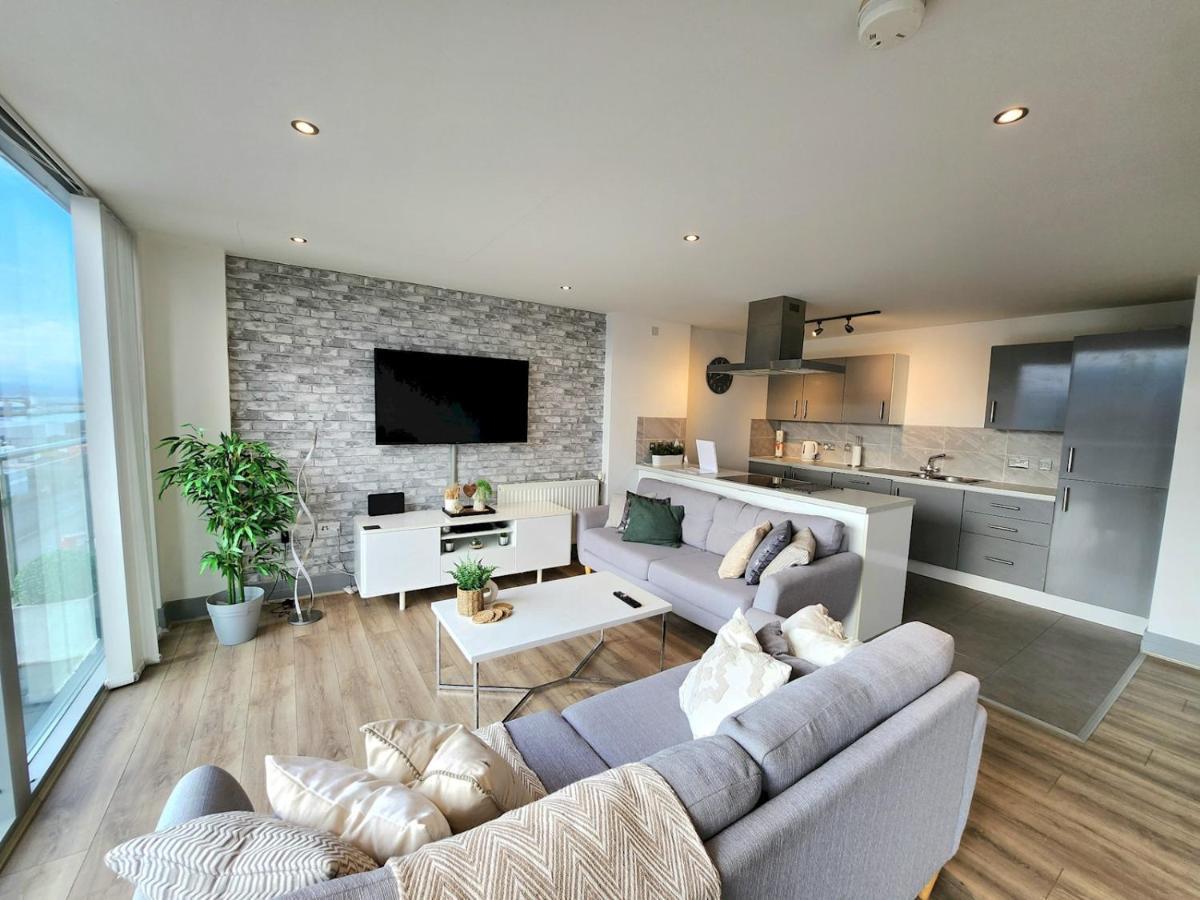 Pass The Keys Stunning Penthouse With Balcony Sunset Views Apartment Belfast Ngoại thất bức ảnh